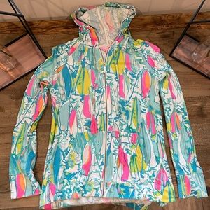 EUC Lilly Pulitzer full zip hoodie